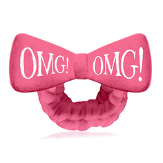 Double Dare, Бант-повязка для фиксации волос OMG!, ярко-розовый