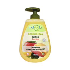 Molecola, Жидкое мыло для рук «Солнечное манго», 550 мл