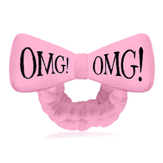 Double Dare, Бант-повязка для фиксации волос OMG!, нежно-розовый