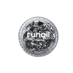 ruNail, Фольга для дизайна ногтей «Поталь», серебро