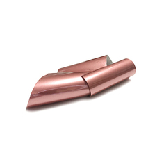 ruNail, Фольга для дизайна ногтей «Поталь», 4x100 см, розовое золото
