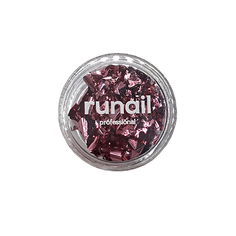 ruNail, Фольга для дизайна ногтей «Поталь», розовое золото