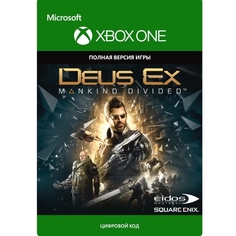 Цифровая версия игры Xbox Xbox Deus Ex Mankind Divided Xbox Deus Ex Mankind Divided