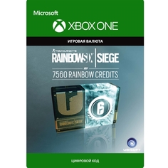 Игровая валюта Xbox Xbox Tom Clancys Rainbow Six Siege -7560 credits Xbox Tom Clancy's Rainbow Six Siege -7560 credits