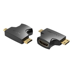 Кабель для компьютера Vention HDMI 19F/Mini +Micro HDMI (AGFB0) HDMI 19F/Mini +Micro HDMI (AGFB0)