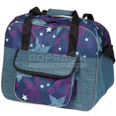 Сумка-холодильник UV-016/1, 37х19х29 см, 20 л, серо-голубая