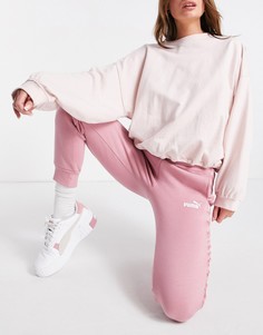 Розовые джоггеры Puma Amplified-Розовый цвет