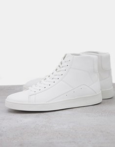 Белые кроссовки с полосками по бокам New Look-Белый
