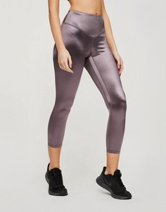 Серые велюровые леггинсы Miss Selfridge Active-Серый