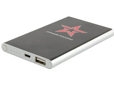 Внешний аккумулятор Red Line Power Bank J01 Армия России дизайн №16 4000mAh Silver УТ000016290