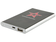 Внешний аккумулятор Red Line Power Bank J01 Армия России дизайн №14 4000mAh Silver УТ000016667