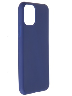Чехол mObility для APPLE iPhone 11 Pro Soft Touch Blue УТ000020653