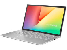 Ноутбук ASUS VivoBook X712JA-AU263 90NB0SZ1-M03010 (Intel Core i3-1005G1 1.2 GHz/8192Mb/512Gb SSD/Intel UHD Graphics/Wi-Fi/Bluetooth/Cam/17.3/1920x1080/no OS)