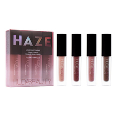 HAZE 4 LIQUID MATTE MINIS Набор помад Huda Beauty