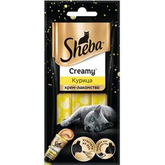 Лакомство для кошек SHEBA с курицей 3 шт 36 г