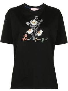 BAPY BY *A BATHING APE® футболка с вышитым логотипом