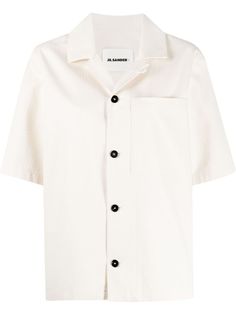 Jil Sander рубашка с карманом