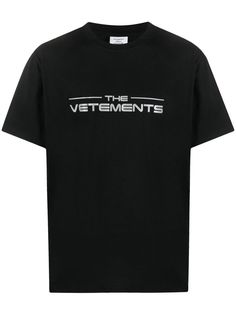 VETEMENTS футболка с логотипом
