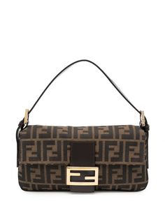 Fendi Pre-Owned сумка-тоут Mamma Baguette с узором Zucca