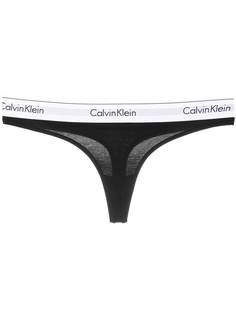 Calvin Klein Underwear трусы-стринги с логотипом