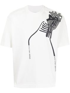 Feng Chen Wang футболка с принтом