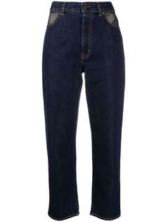 Just Cavalli укороченные джинсы прямого кроя