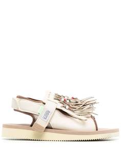 Suicoke сандалии с бусинами