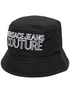 Versace Jeans Couture панама с вышитым логотипом