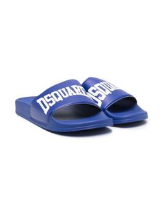 Dsquared2 Kids шлепанцы с логотипом