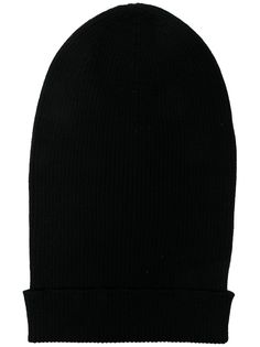 Rick Owens ribbed-knit beanie hat