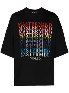Mastermind Japan футболка с круглым вырезом и логотипом
