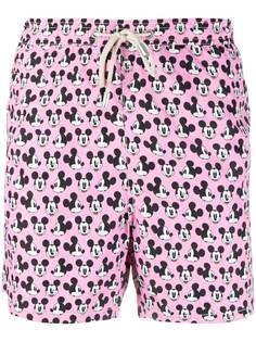 Mc2 Saint Barth плавки-шорты с принтом Mickey Mouse