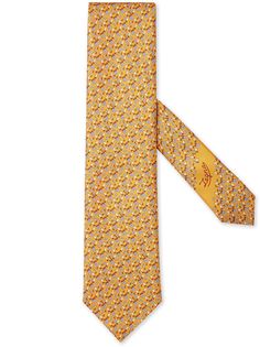 Ermenegildo Zegna галстук с принтом