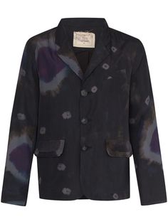 By Walid пиджак Milo с принтом тай-дай