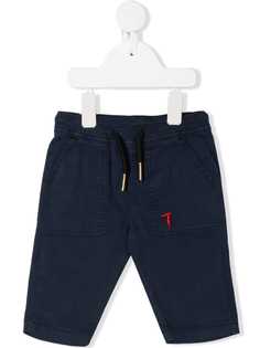 TRUSSARDI JUNIOR шорты строго кроя с кулиской