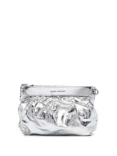 Isabel Marant клатч Luz с эффектом металлик