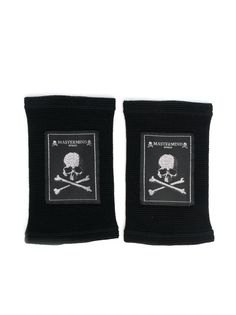 Mastermind Japan комплект напульсников с нашивкой
