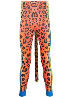 Walter Van Beirendonck тайтсы Leopard