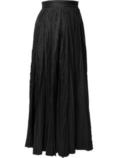 Issey Miyake Pre-Owned плиссированная юбка с завышенной талией