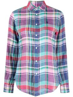 Polo Ralph Lauren рубашка Polo Pony в клетку