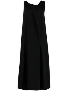 Yohji Yamamoto платье миди асимметричного кроя