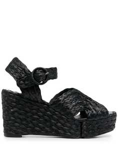 Paloma Barceló эспадрильи Lava на танкетке