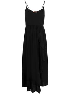 TWINSET платье макси асимметричного кроя