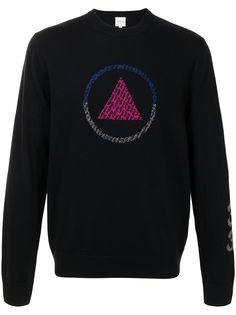 PAUL SMITH джемпер с геометричным узором