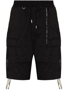 Mastermind Japan шорты карго с вышивкой