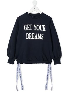 Alberta Ferretti Kids толстовка Get Your Dreams