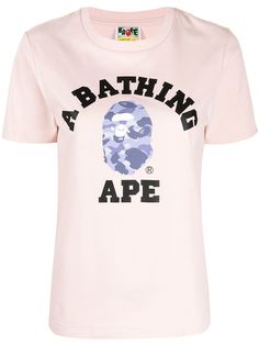 A BATHING APE® футболка с логотипом