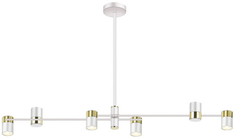 Люстра подвесная LUMIEN-HALL Sauris (LH8020/6P-WT-GD)