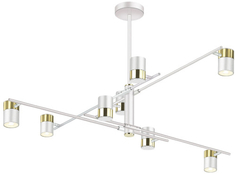 Люстра подвесная LUMIEN-HALL Sauris (LH8020/8P-WT-GD)