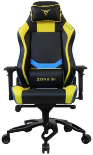 Игровое кресло ZONE-51 Cyberpunk Yellow Blue (Z51-CBP-YB)